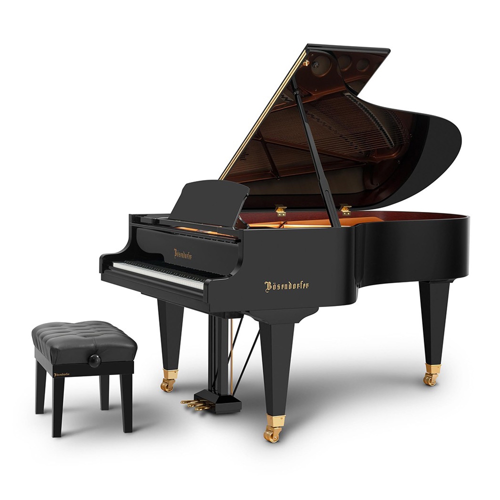B sendorfer Model 200 Akustik Kuyruklu Piyano Parlak Siyah