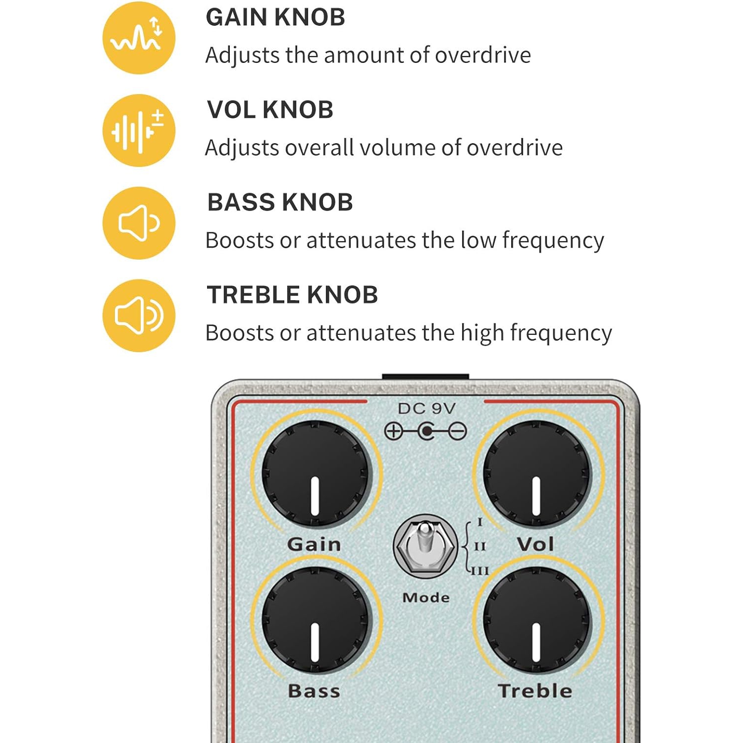 Donner Dumbal Drive Overdrive Pedal
