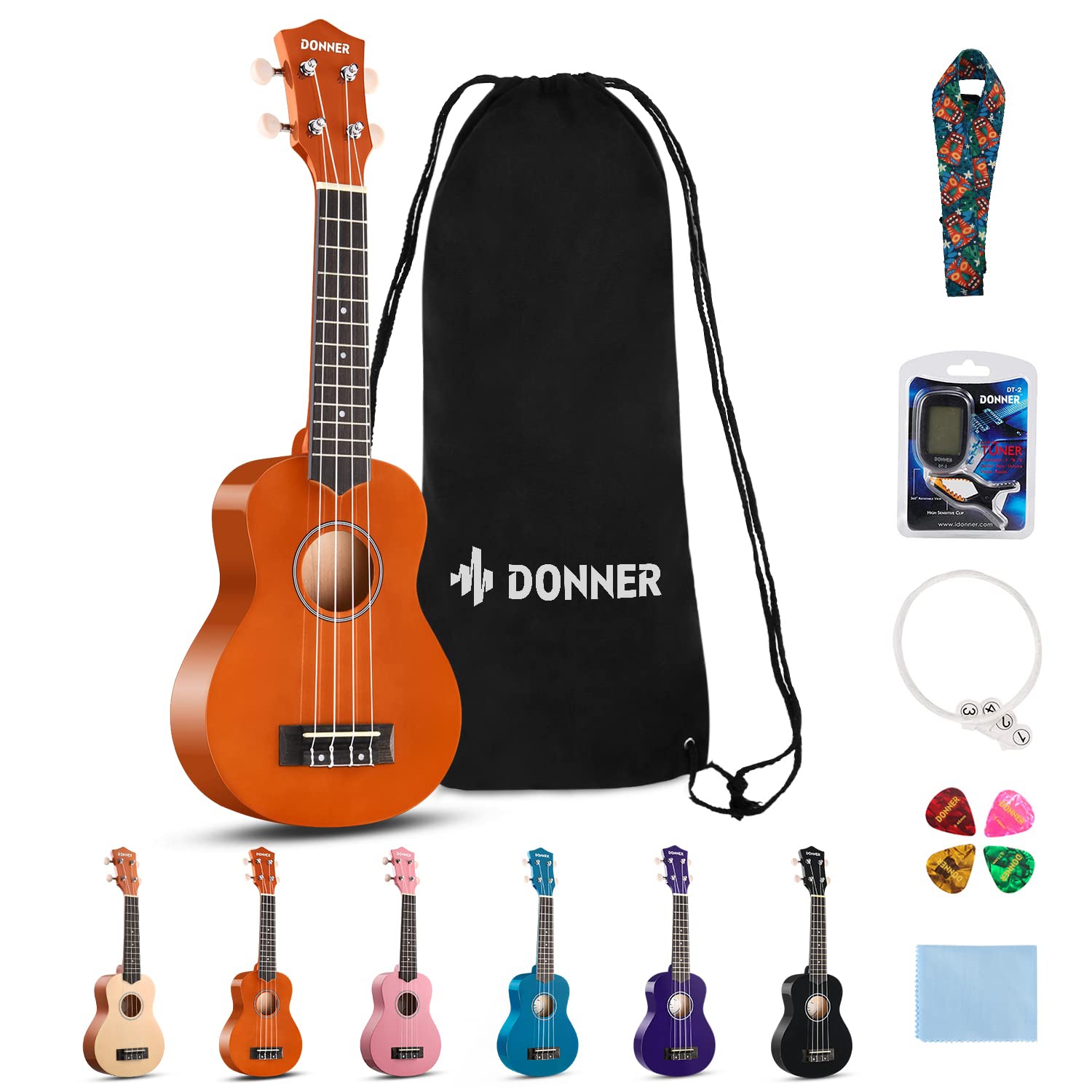 Donner ukulele soprano hotsell