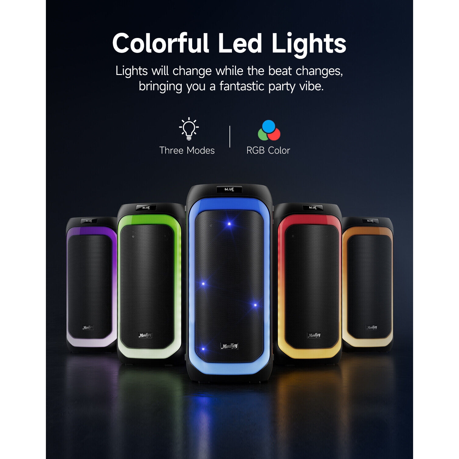 Donner Moukey Moukey Portable Bluetooth Karaoke Makinesi doremusic