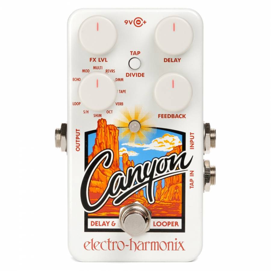Electro Harmonix Canyon Delay Looper Pedal