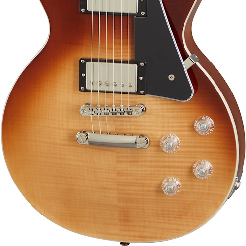 Epiphone Les Paul Modern Figured Elektro Gitar Caffe Latte Fade