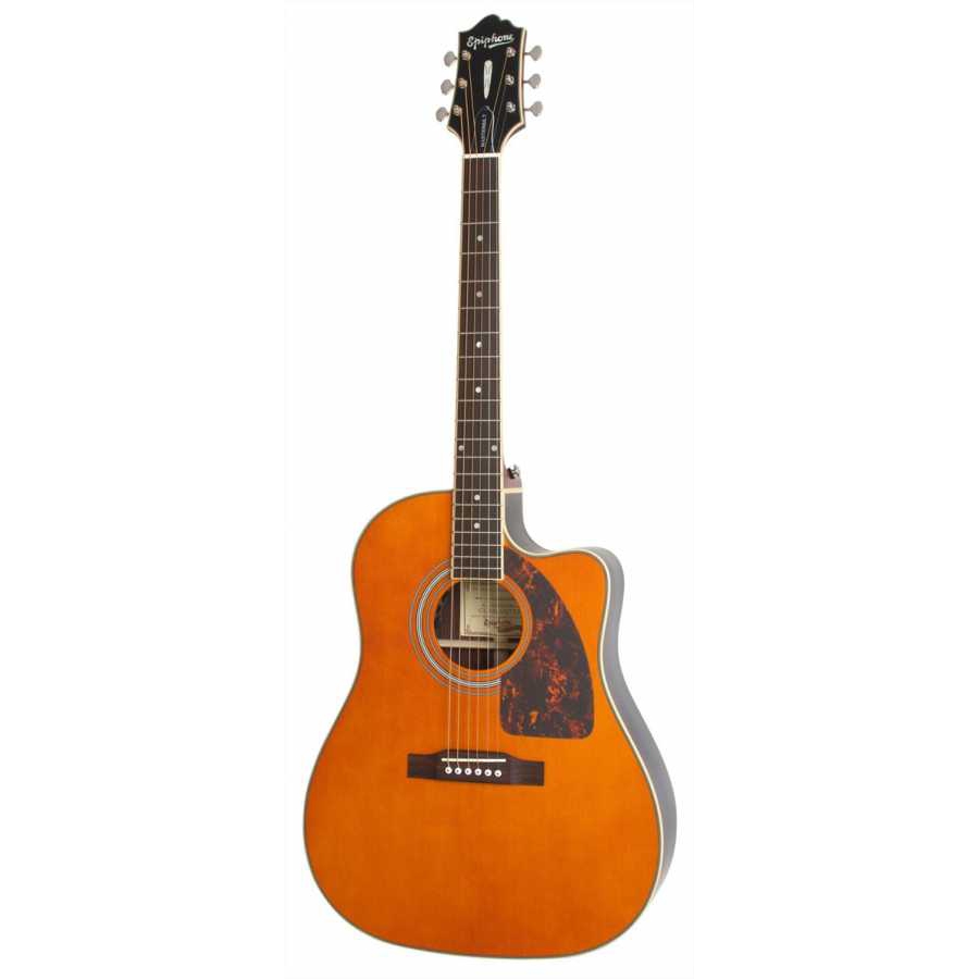 Epiphone Masterbilt AJ 500RCE Elektro Akustik Gitar Natural Satin