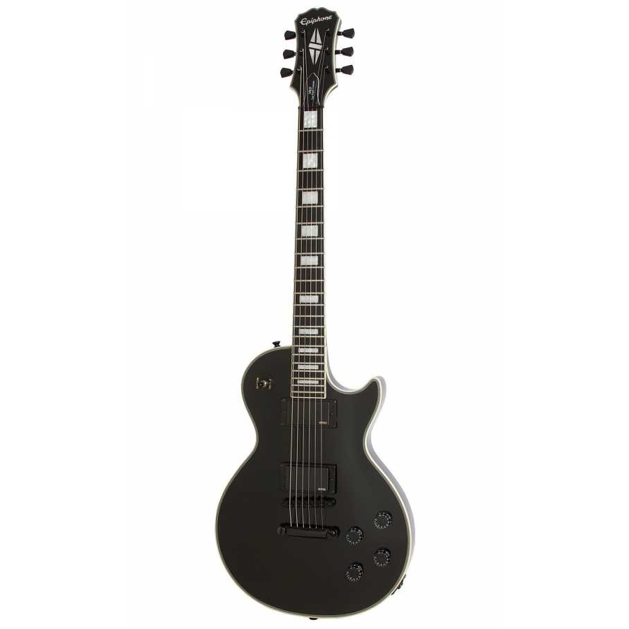 Matte black cheap les paul