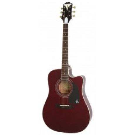 Epiphone Pro 1 Ultra Elektro Akustik Gitar Wine Red