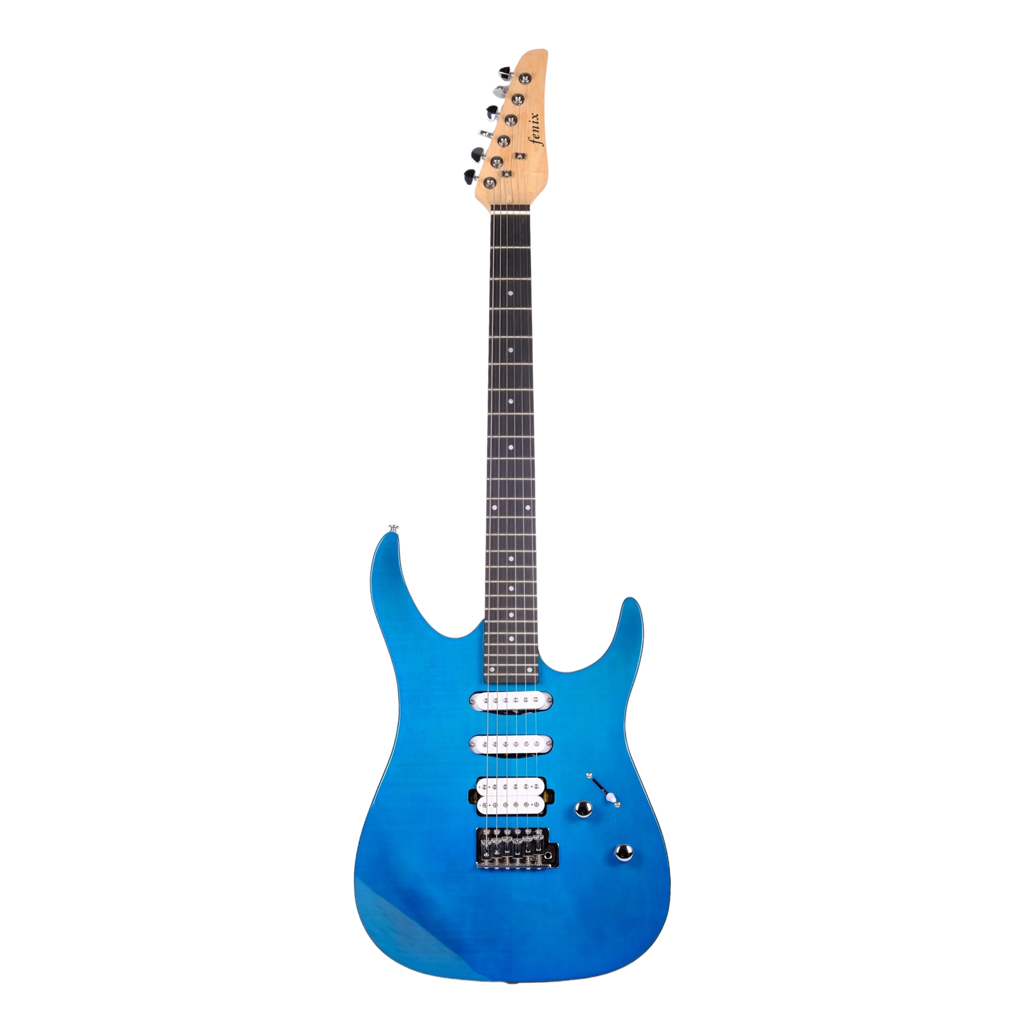 Fenix FSS-10FBHB Elektro Gitar (Mavi Yeşil Gradyan)