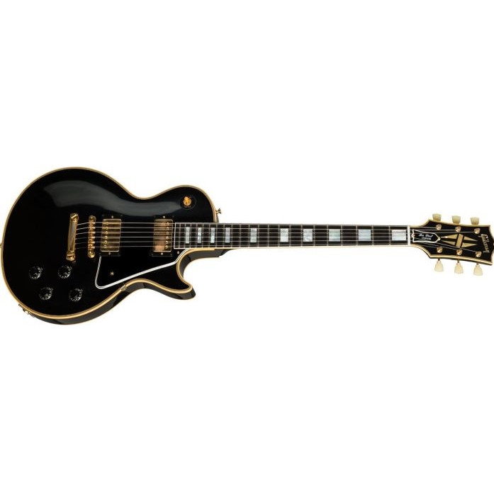 Gibson Custom Les Paul Custom Reissue VOS Elektro Gitar Ebony