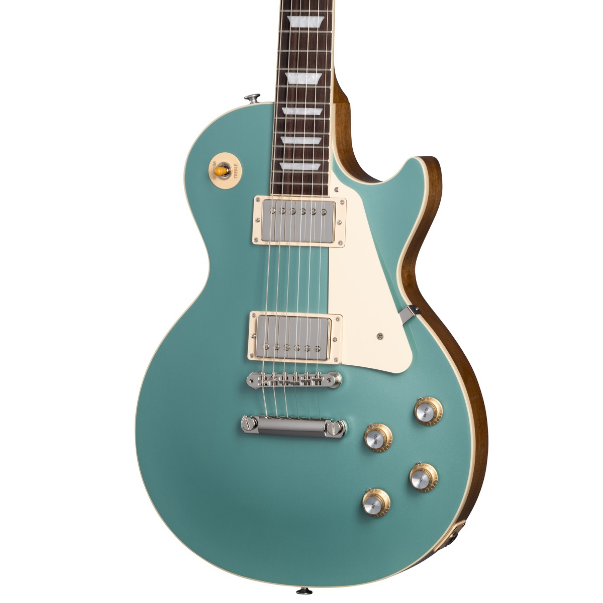 Gibson Les Paul Standard 60s Figured Top Elektro Gitar Inverness Green