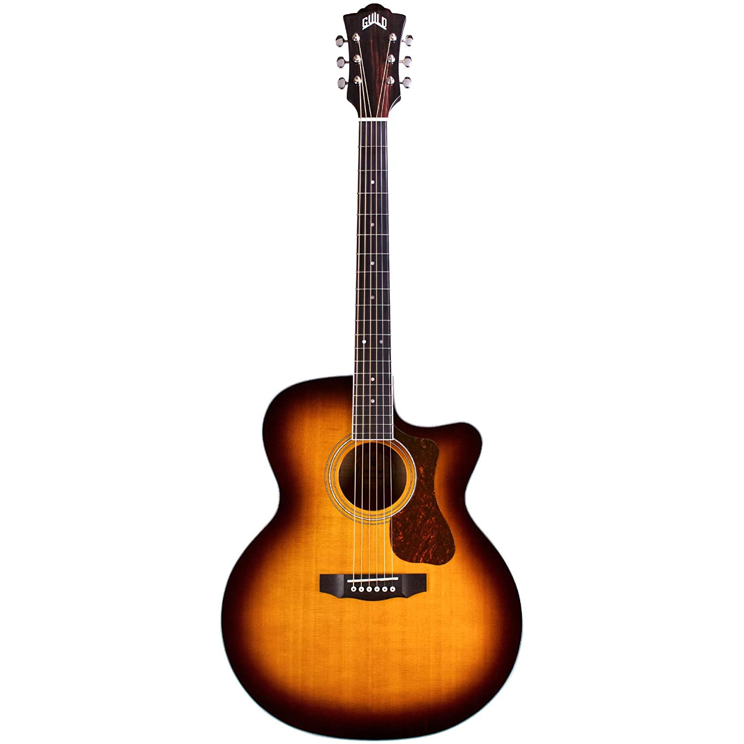 Guild F 250CE Deluxe Elektro Akustik Gitar Antique Burst doremusic