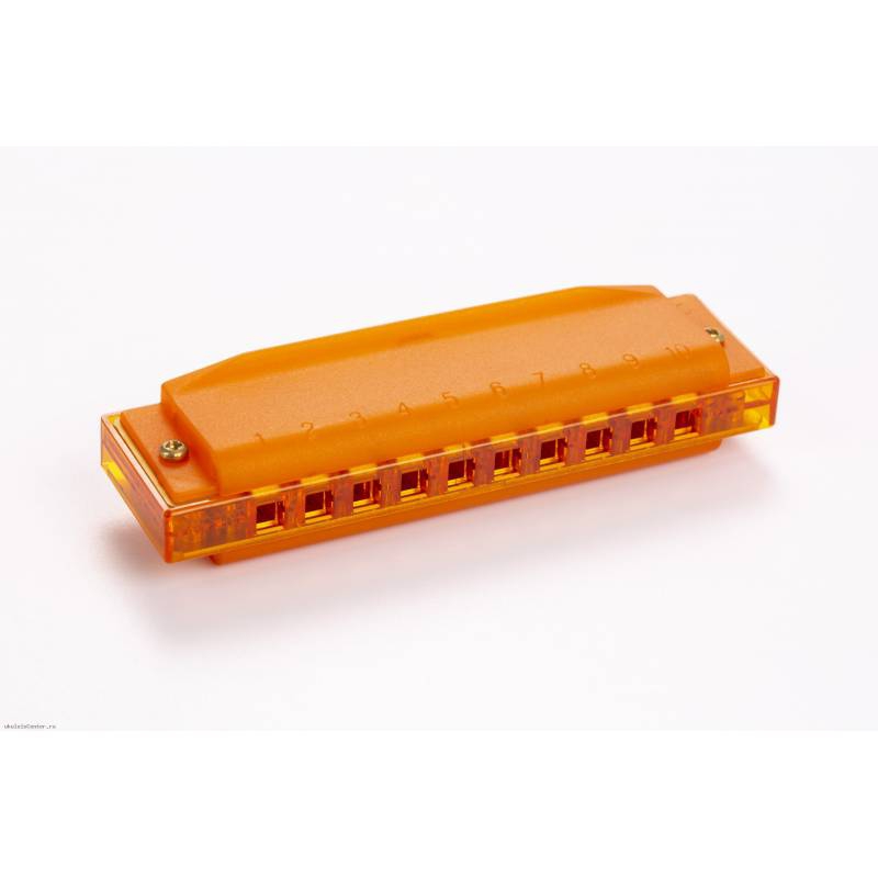 Hohner M1110O Translucent Orange Harp (Do Majör)