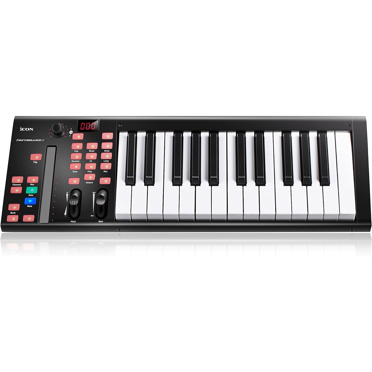 iCON iKeyboard 3 X Tek Kanal DAW Kontrol Panelli 25 Tuş MIDI Klavye