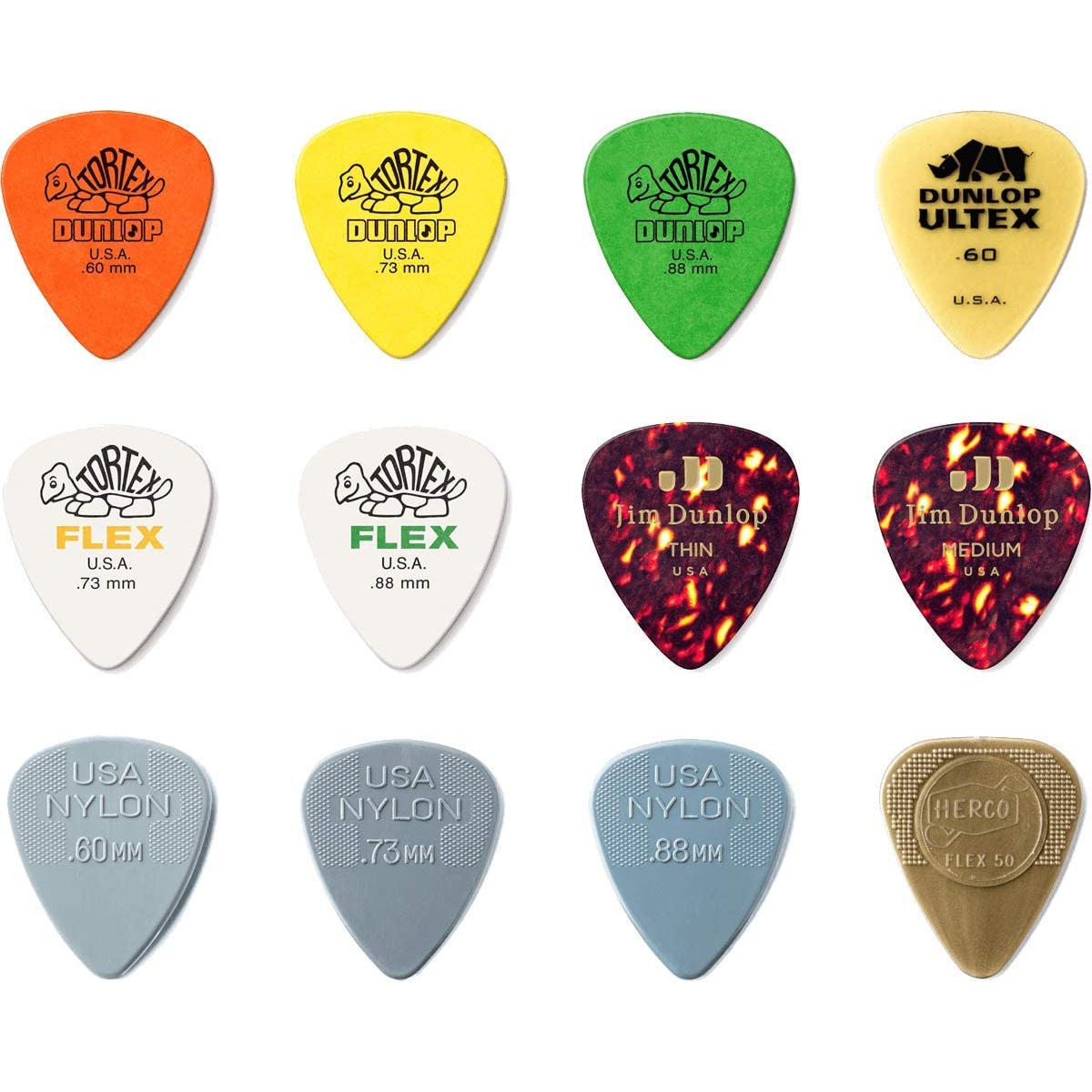 Dunlop acoustic on sale guitar picks