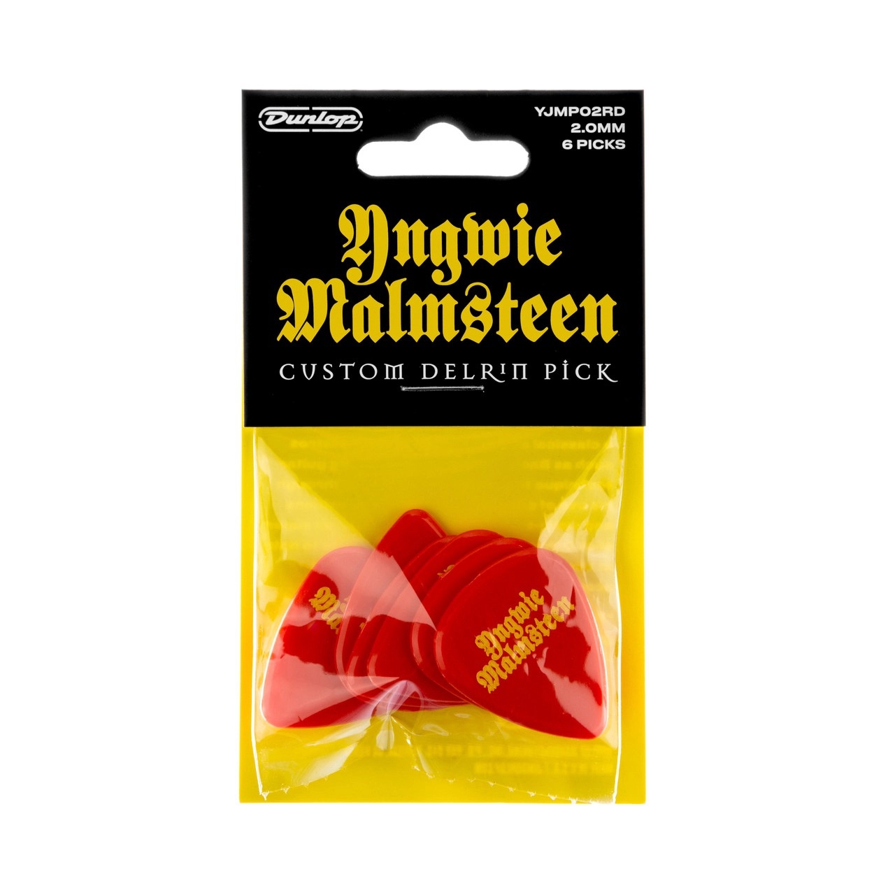 Jim Dunlop Yngwie Malmsteen 6\'lı Paket Pena (2.0 mm)
