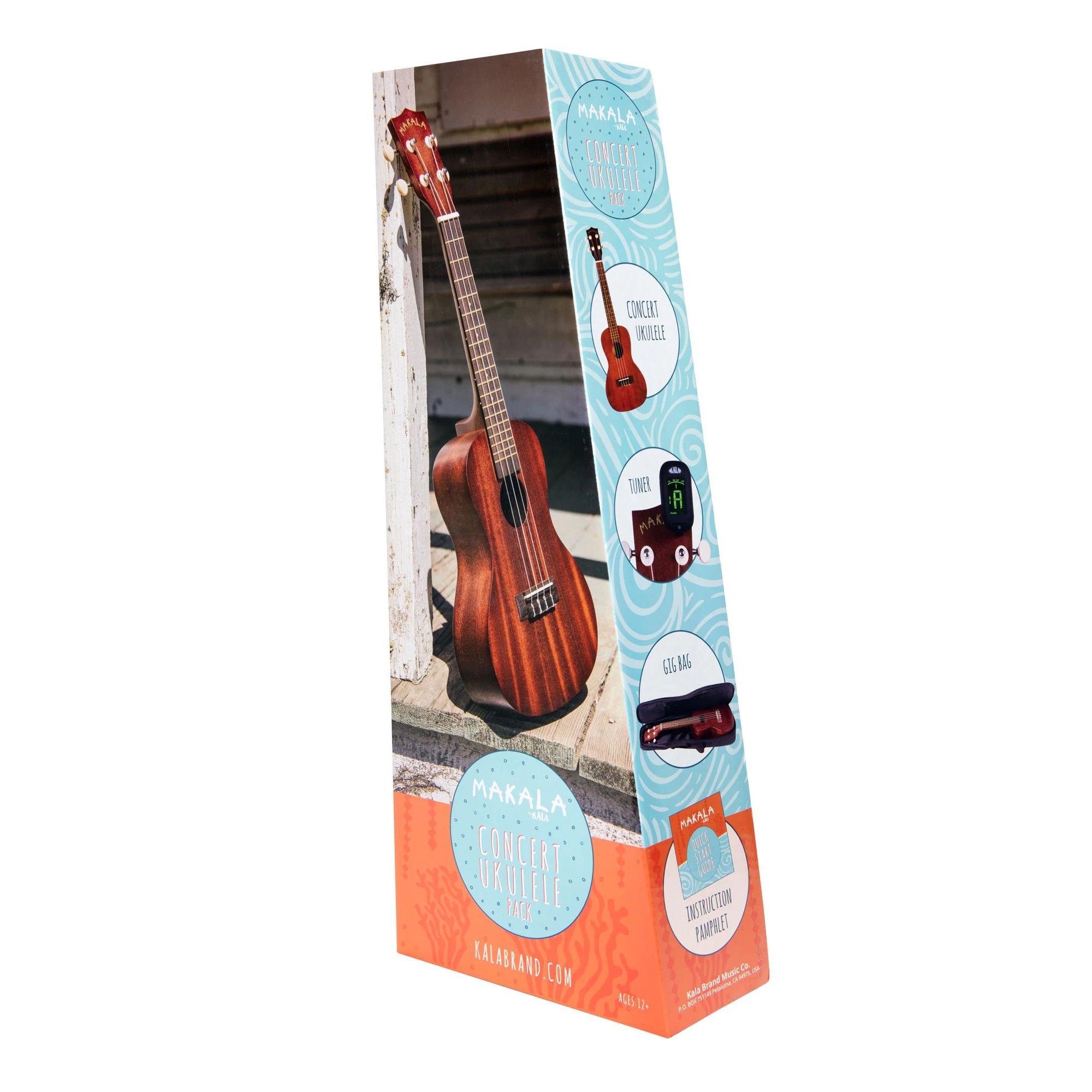 Makala concert shop ukulele pack