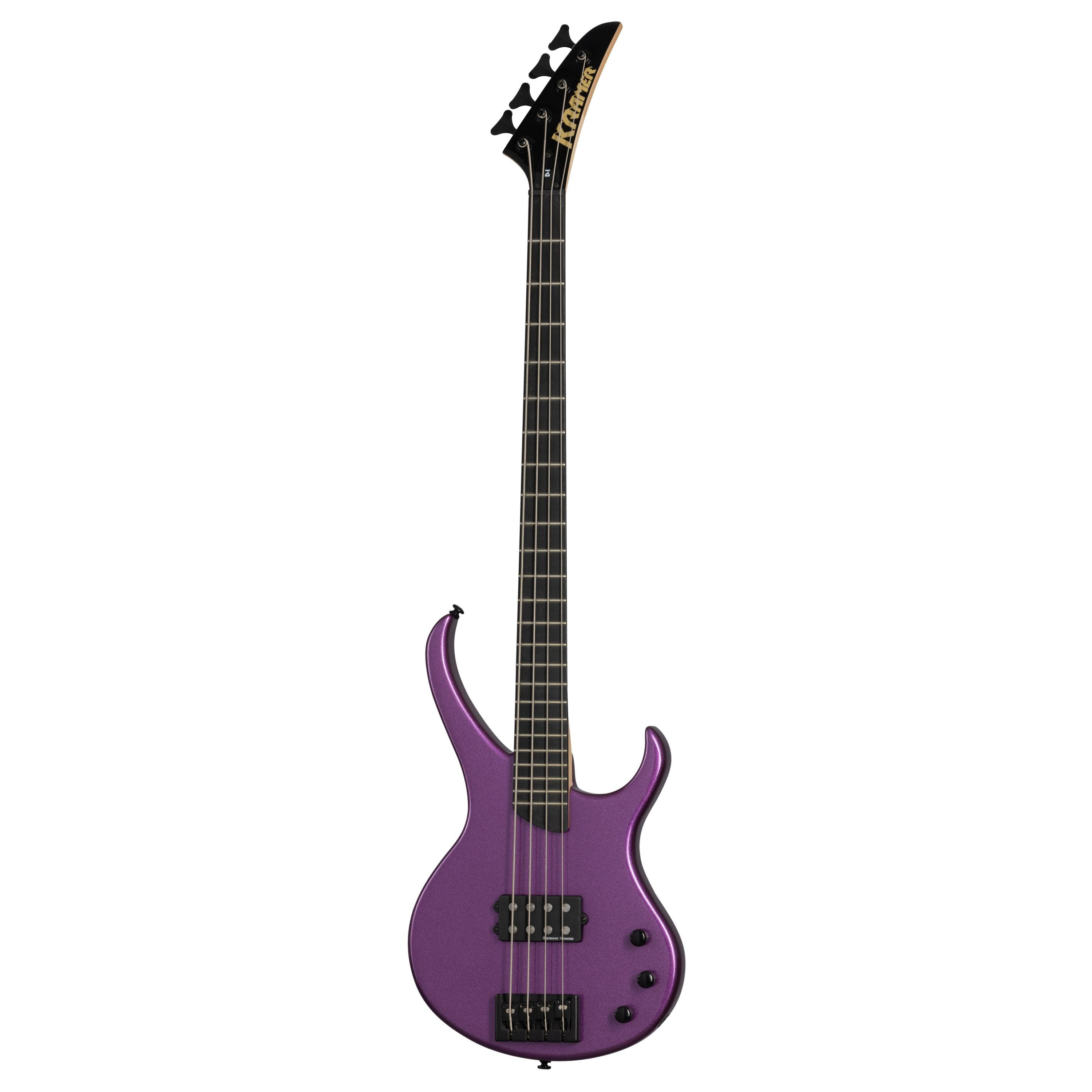 Kramer Disciple D1 Bas Gitar (Thundercracker Purple Metallic) doremusic