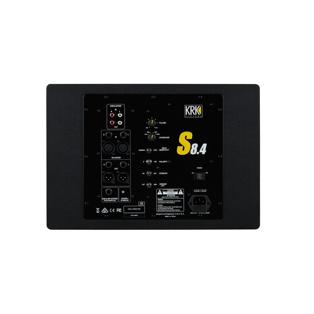 KRK S8.4 8" Studio Subwoofer