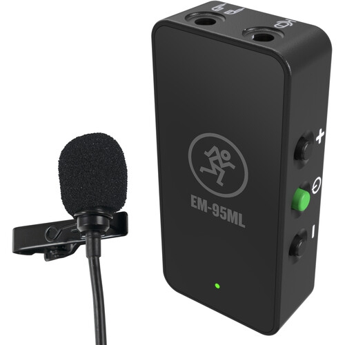 Mackie EM-95ML DSLR ve Akıllı Telefon uyumlu Kablolu Yaka Mikrofonu Mackie EM-95ML DSLR ve Akıllı Telefon uyumlu Kablolu Yaka Mikrofonu