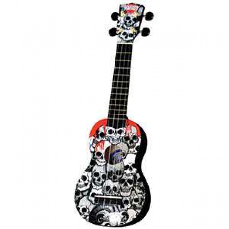 Mahalo U SKULL Soprano Ukulele doremusic