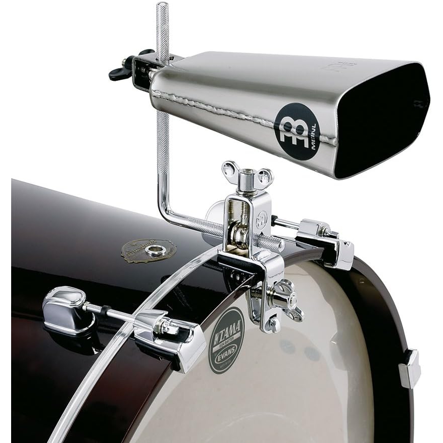 Meinl Cowbell-Halter MC-BD – Für Kuhglocken, Mit Gummipads Und L-Bügel, Für Trommel-Spannreifen