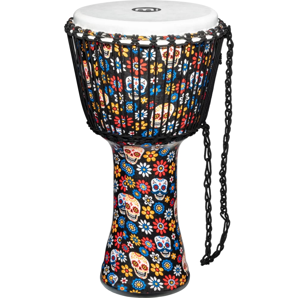 Meinl PADJ7-L-F Travel Series 12" Djembe (Day Of The Dead Finish)