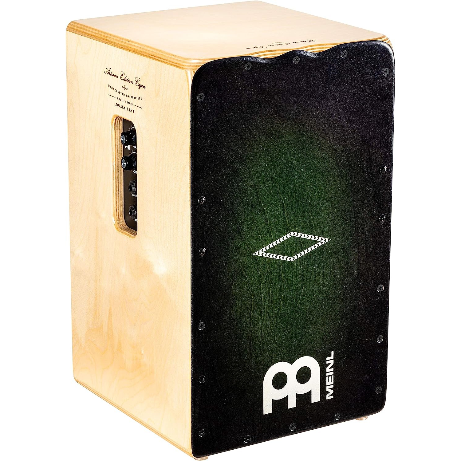 Meinl PAESLDOB Line Artisan Edition Elektro Cajon Dark Olive Burst