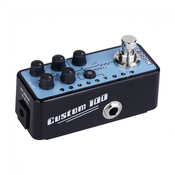 Mooer Micro Preamp 018 Custom 100 Pedal W/Cloth And 2 Cables : Amazon.in: Musical Instruments - 7