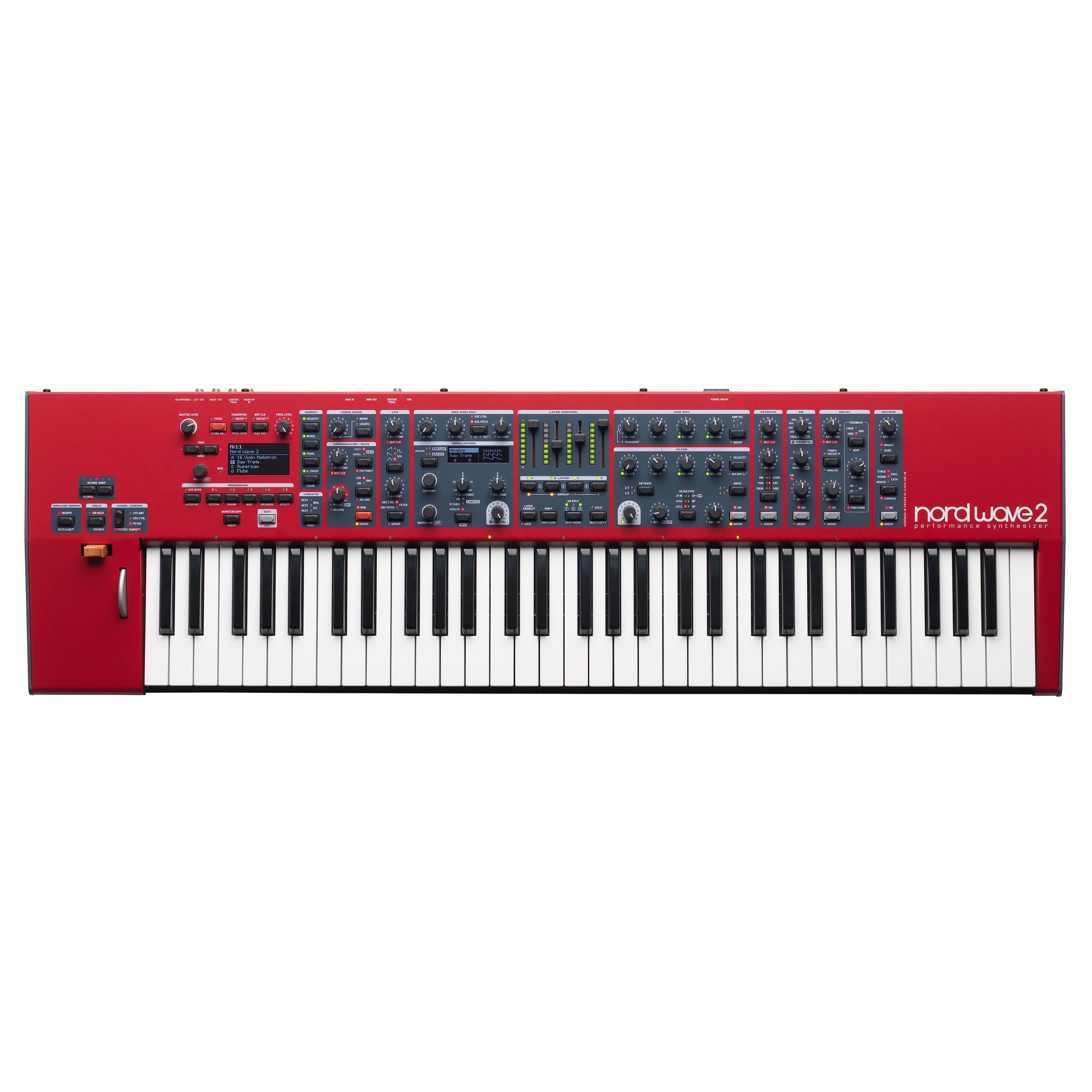 Nord Wave 2 Wavetable 61 Tu lu Synthesizer