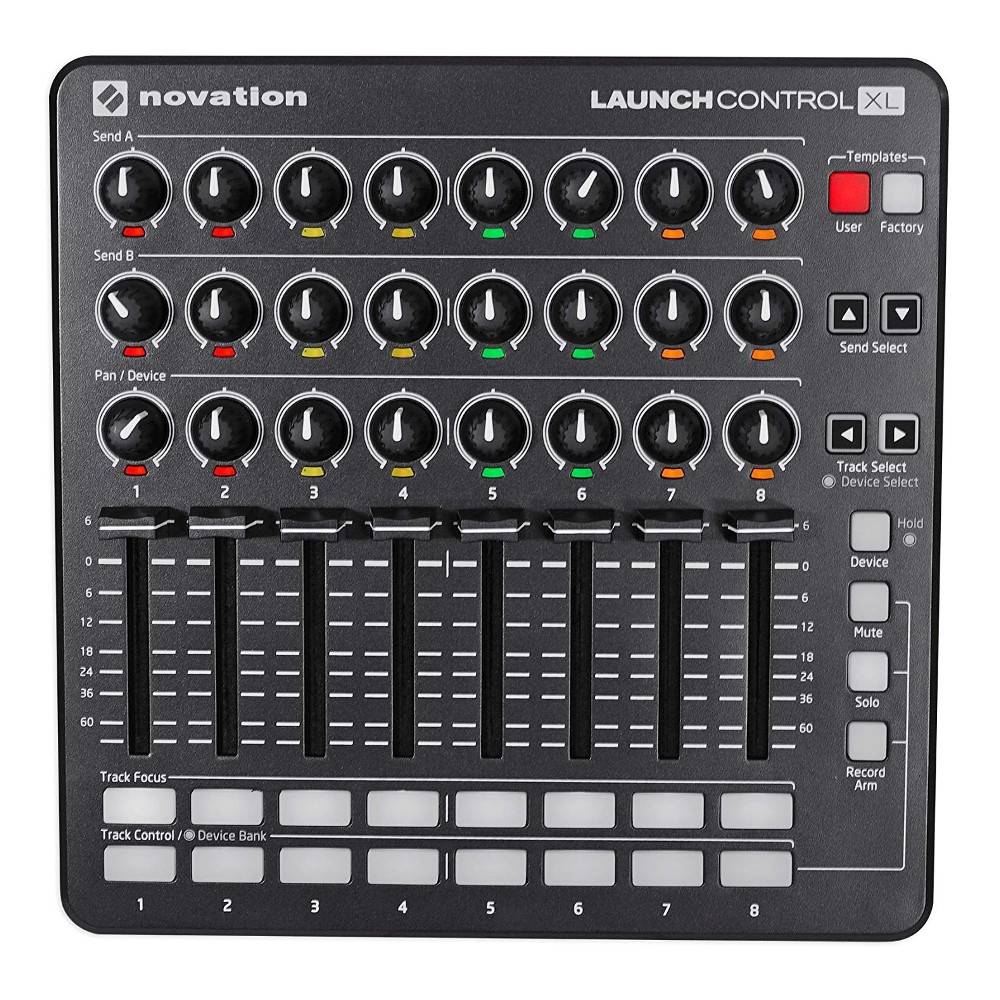 novation launchcontrol xl templates