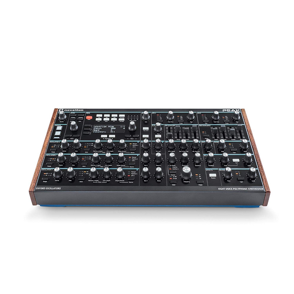 Novation peak shop polyphonic synthesizer