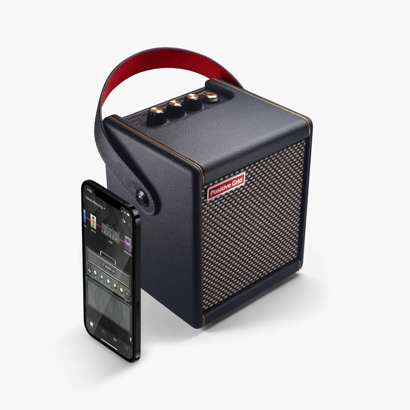 Positive Grid Spark MINI Ak ll Gitar Amfisi Siyah