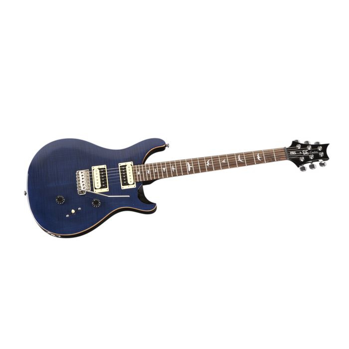 Prs se custom 24 poplar burl whale blue deals