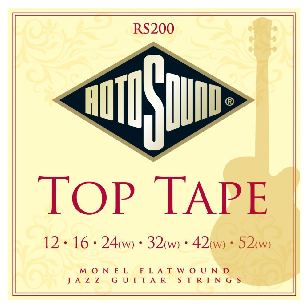 Rotosound RS200 Top Tape Elektro Gitar Teli (12-52)
