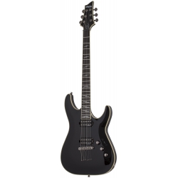 Schecter Hellraiser C 7 7 Telli Elektro Gitar Siyah doremusic