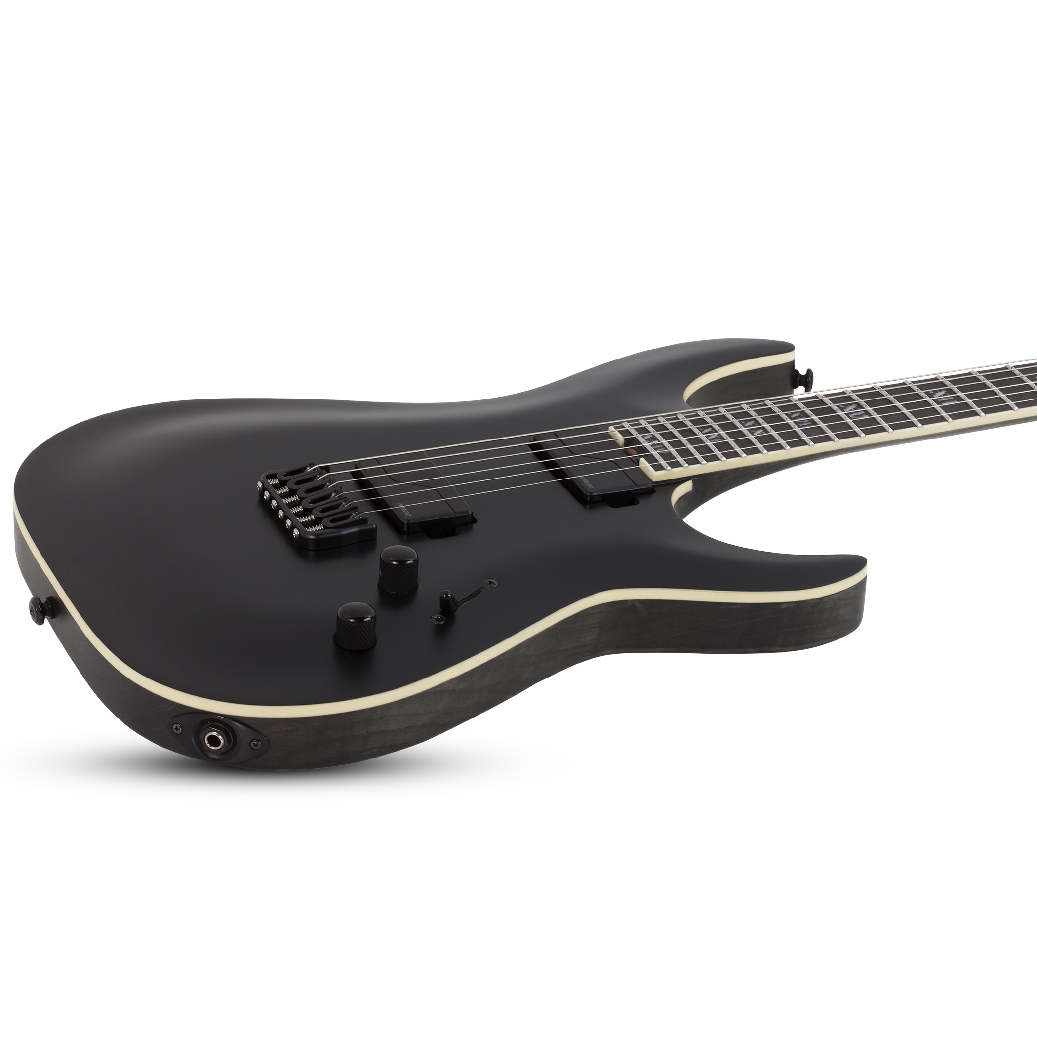 Schecter C 1 SLS Evil Twin Elite Elektro Gitar Mat Siyah