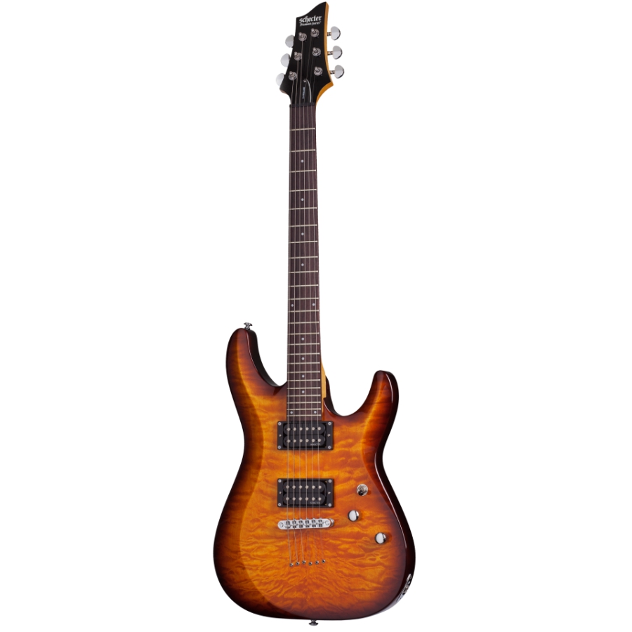 Schecter C 6 Plus Elektro Gitar Vintage Sunburst