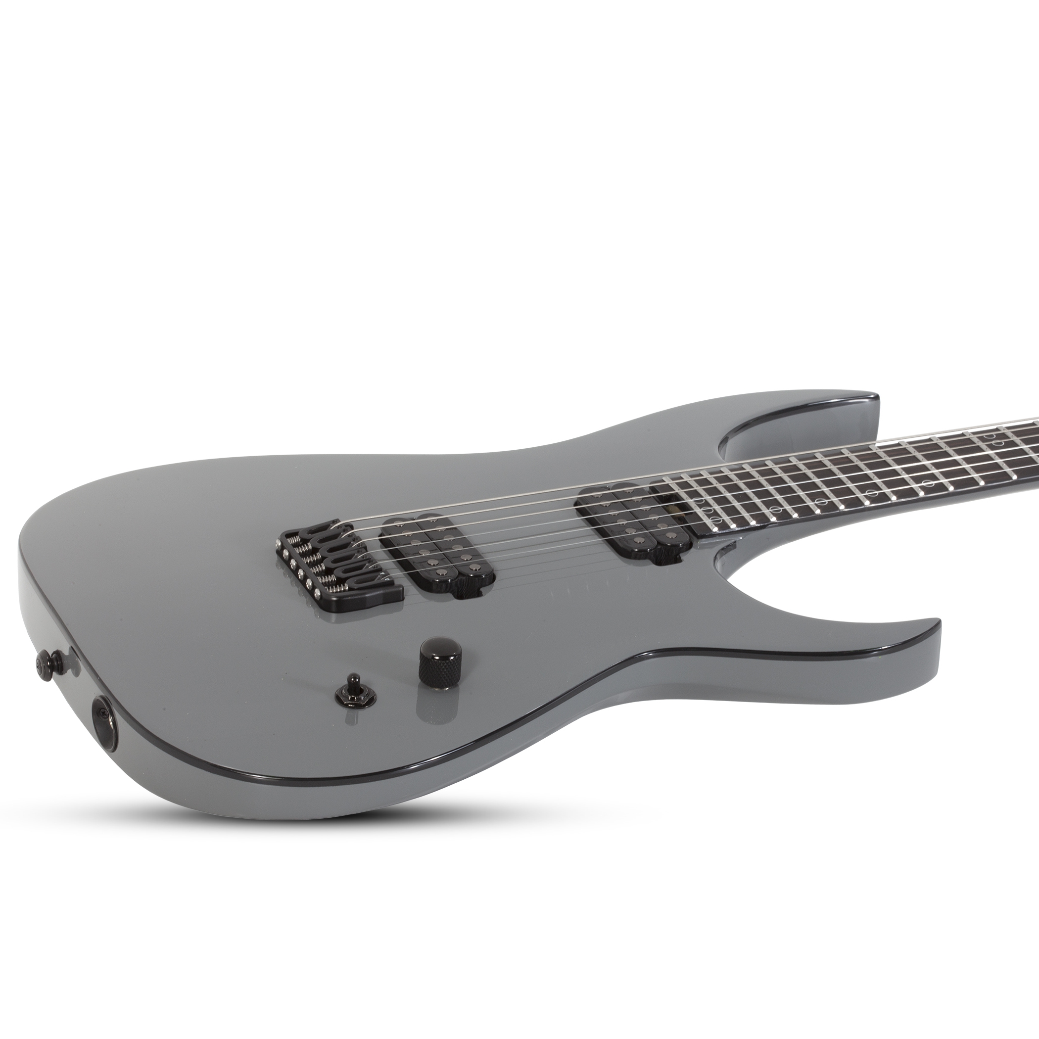 Schecter Keith Merrow KM 6 Mk III Hybrid Elektro Gitar Telesto Grey