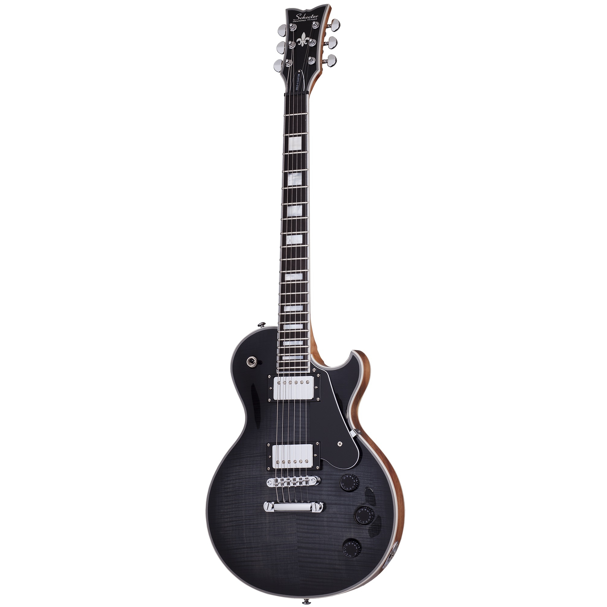 Schecter solo ii custom black burst deals