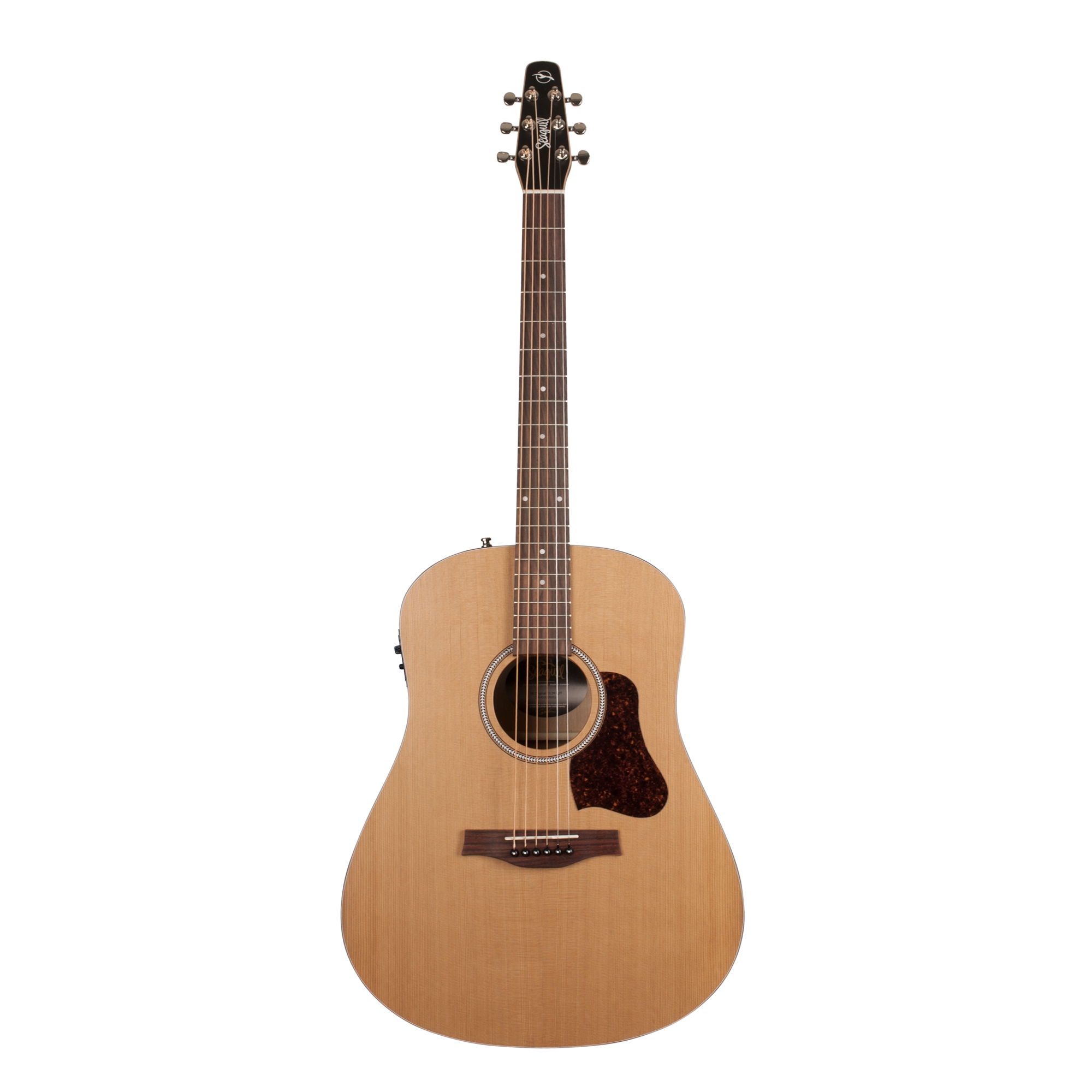 Seagull S6 Cedar Original Slim Elektro Akustik Gitar (Natural)