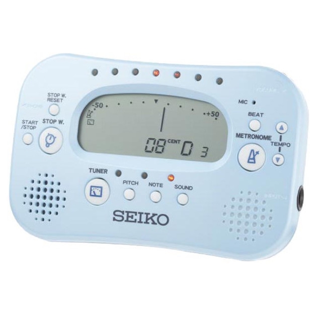Seiko STH100 Metronom ve Tuner Mavi