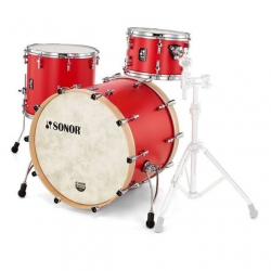 Sonor SQ1 322 Akustik Davul Seti (Hot Rod Red)