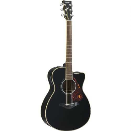 Yamaha FSX730SC Elektro Akustik Gitar Black doremusic