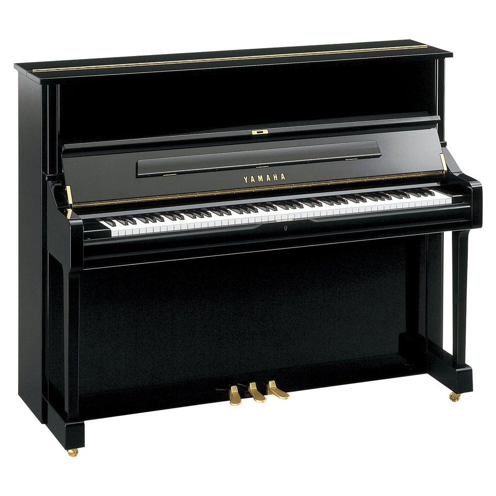 Yamaha U1 Akustik Duvar Piyanosu Parlak Siyah