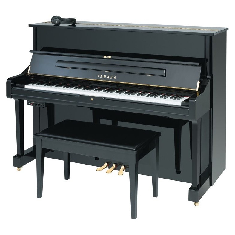 Yamaha U1-SGP Silent Akustik Duvar Piyanosu (Beyaz)