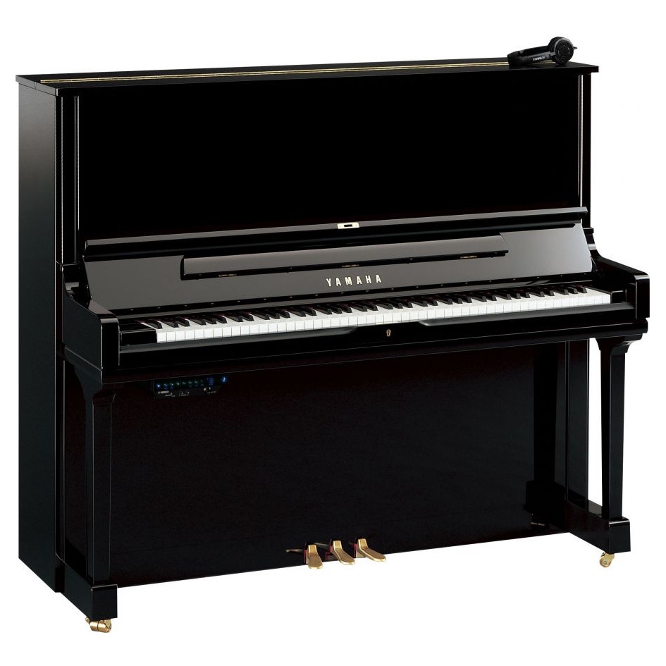 Yamaha YUS3SG Silent Akustik Duvar Piyanosu (Siyah)