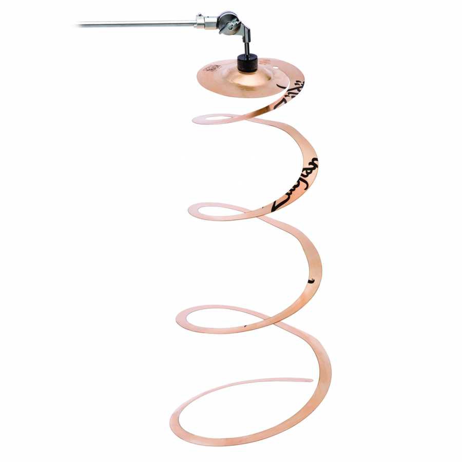 Spiral trash store cymbal