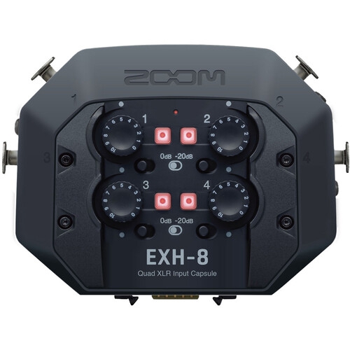 Zoom EXH-8 4-Kanal XLR Capsule (H8 için)