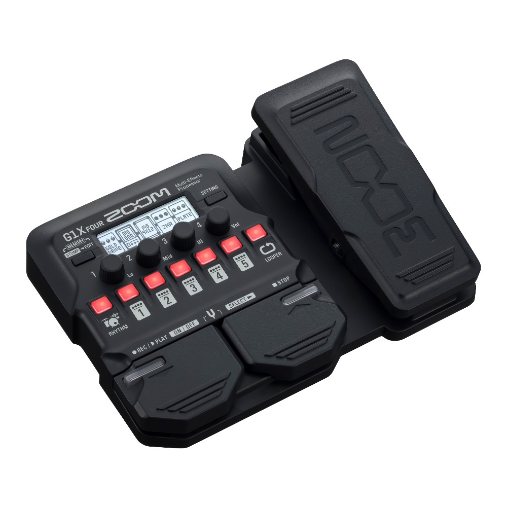 Zoom G1x FOUR Expression Pedall Multi Efekt Proses r