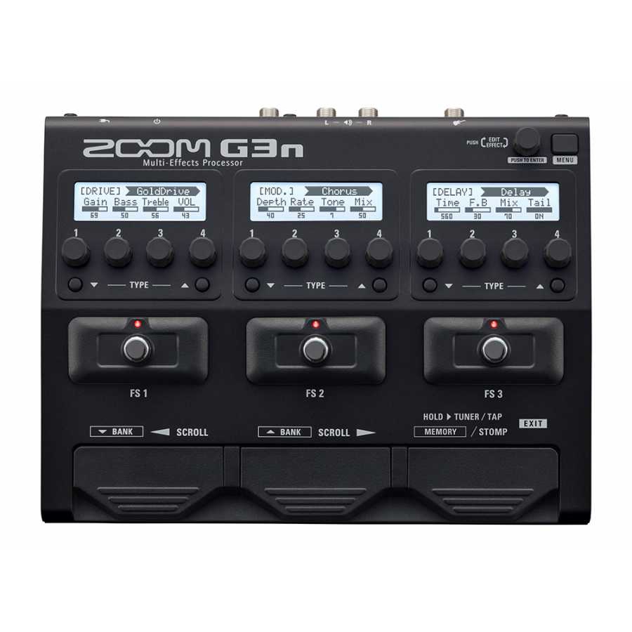 Zoom G3n Multi-Effects Prosesörü