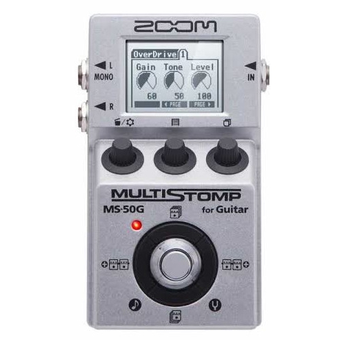 Zoom MS 50G Multi Stompbox Elektro Gitar Proses r